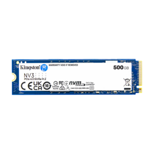 Kingston SSD SNV3S/500G 500GB NV3 NVMe PCIe 4.0 R/W:5000/3000MB/s