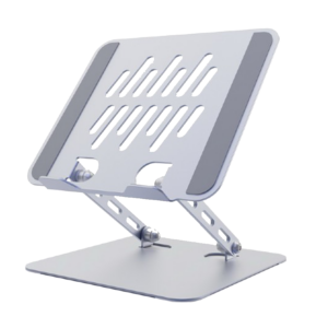 Postolje za notebook riser stand preklopivi, silver GEMBIRD, NBS-D1-04