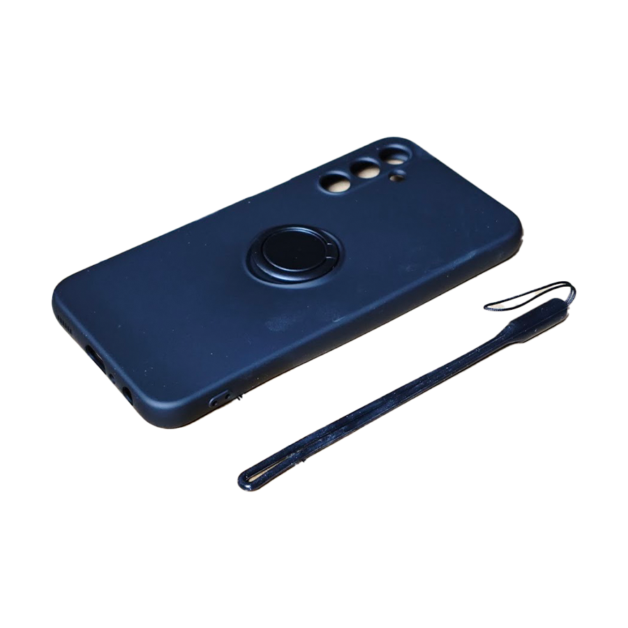ZAŠTITNA MASKA VENNUS SILIKONSKI PRSTEN ZA SAMSUNG GALAXY A24 4G CRNI