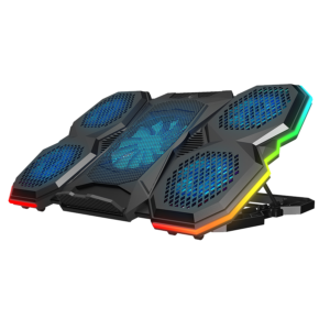 Postolje za notebook gaming RAMPAGE 9"-17" Addison Rampage AD-RC14 X-RANGER 10 Mode RGB 1*125mm 4*70mm Fan, 40505