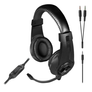 Slušalice sa mikrofonom SPEEDLINK LEGATOS za PC/PS5/PS4/Xbox Series X/S/Switch 2/Switch/OLED/Lite, black, SL-860014-BK