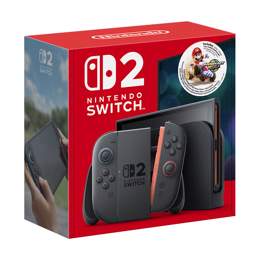 Nintendo Switch 2 Console Mario Kart World Bundle