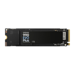 Samsung SSD 990 EVO PLUS 1TB NVMe MZ-V9S1T0BW Up to 7,150 / 6,300 MB/s sequential read/write speed