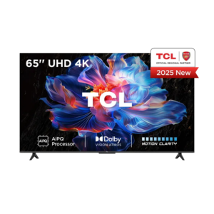 TCL 65"V6C 4K TV Google OS HDR10 HVA Panel Motion Clarity Dolby Audio; AiPQ Processor; 65V6C