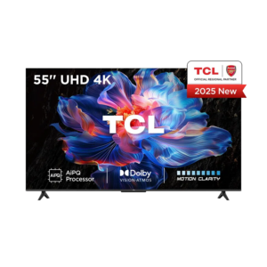 TCL 55"V6C 4K TV Google OS HDR10 HVA Panel Motion Clarity Dolby Audio; AiPQ Processor; 55V6C