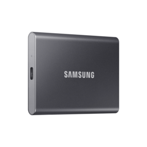 EXT.SSD SAMSUNG Portable T7 1TB USB 3.2 Gen 2 Sequential Read/Write : Up to 1,050MB/sec /Up to 1,000 MB/sec/siva/MU-PC1T0T/WW