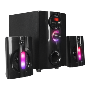 Zvučnici 2.1 gaming Mikado MD-95BT 2 1 20W Black Multimedia FM/BT/SD/USB Speaker, 39525