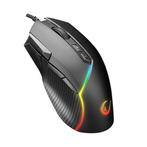 Miš gaming RAMPAGE SMX-G39 COMFORT Usb 8D+ Extra Shot Button 7200dpi RGB Led Programable, 35496