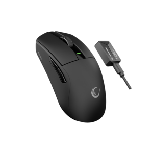 Miš gaming RAMPAGE Zenith Bt Wired 2.4g Black Wireless Paw3395 Nordic 52833 MCU, 41653