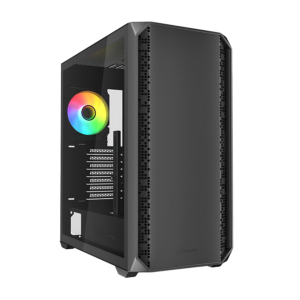 Kućište SHARKOON gaming, AK2 RGB Black ATX, ventilator 2x120mm