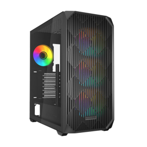 Kućište SHARKOON gaming, AK3 RGB Black ATX, ventilator 4x120mm