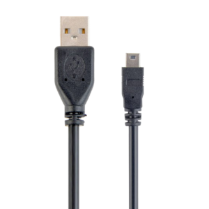 USB 2,0 PRO kabal A-mini 5PM 30cm, GEMBIRD CCP-USB2-AM5P-1