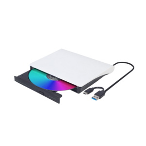 EXT.DVD RW GEMBIRD, USB+Type-C, USB 3.1 Gen. 1, DVD-USB-031-BW