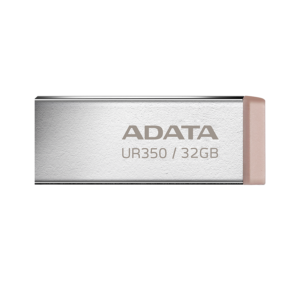 USB Memory stick Adata USB 32GB UR350 3.2 Smeđi Metal Style 100Mbps UR350-32G-RSR/BG