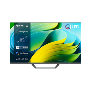 TESLA TV QLED Q43E655GUS UHD QLED powered by Google TV UHD Voice Control
