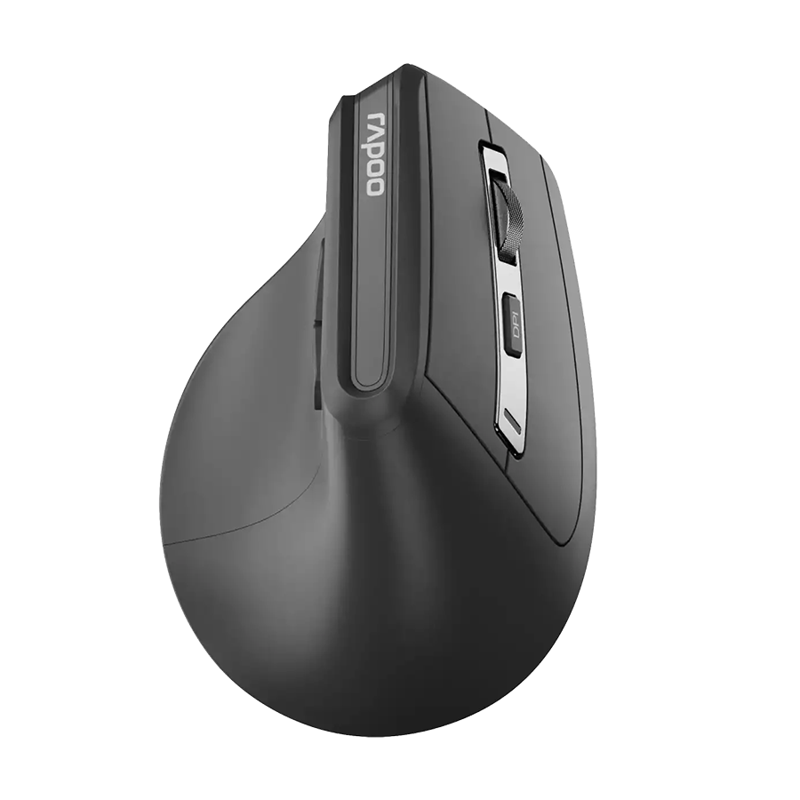 Miš RAPOO EV310M Dark Grey MM Wireless Ergonomic Mouse, R-13049