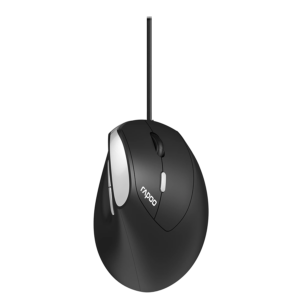 Miš RAPOO EV200.BLK Wired Ergonomic Mouse, R-13532