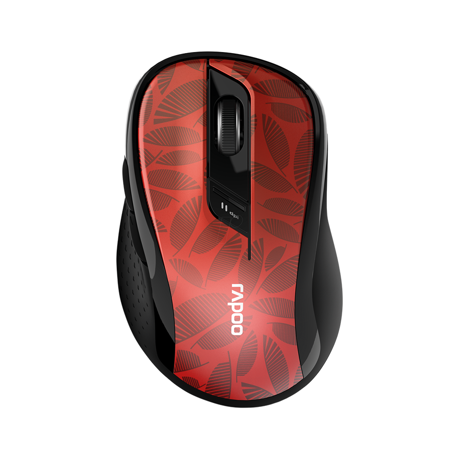 Miš RAPOO M500 DR RED Trendy Wireless Multi-Mode Mouse, R-18589