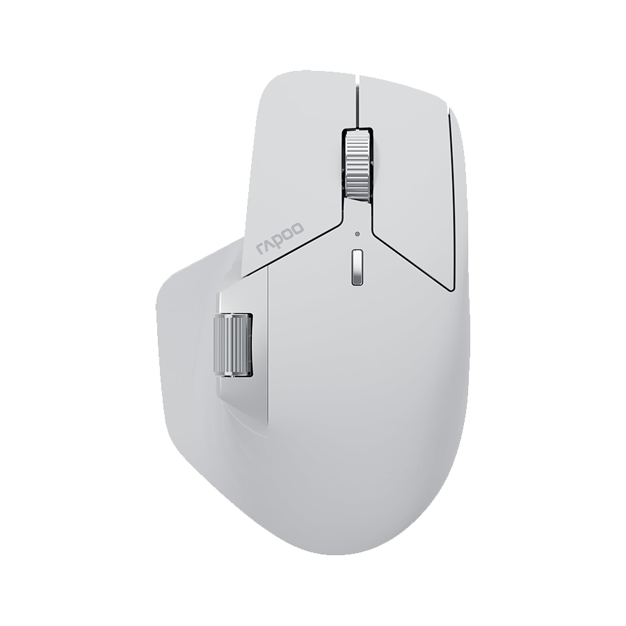 Miš RAPOO MT760L - rechargeable Mouse Wireless, Bluetooth Grey, White, R-12528