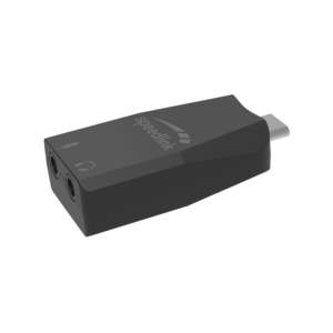 Zvučna kartica SPEEDLINK VIGO USB-C Sound Card, black, SL-880501-BK