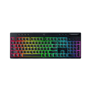 Tastatura Razer BlackWidow V4 Low-profile HyperSpeed - Wireless Low-Profile Mechanical Gaming Green Clicky Switch US FRM RZ03-05270100-R3M1