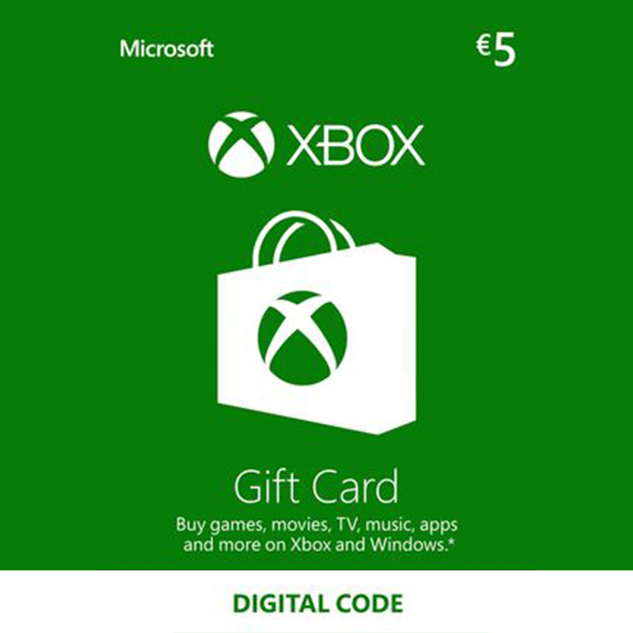 XBOX gift card 5€ EU