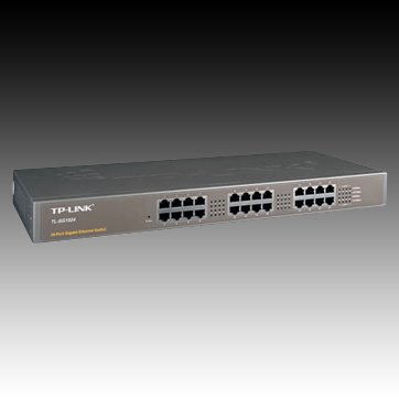 Switch TP-Link TL-SG1024, 24 ports 24 x 10/100/1000Mbps RJ45 ports, Rackmount, MDI/MDI-X switch, Unmanaged - Image 3