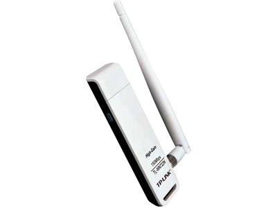 NIC TP-Link TL-WN722N, USB 2.0 Adapter, 2,4GHz High Gain Wireless N 150Mbps, Detachable Omni Directional Antenna 1 x 4dBi (RP-SMA) - Image 2