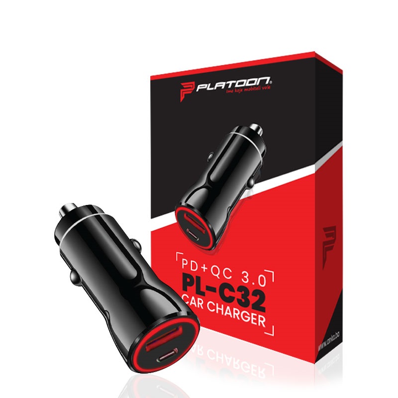 AUTO PUNJAC PD+QC CRNI C32