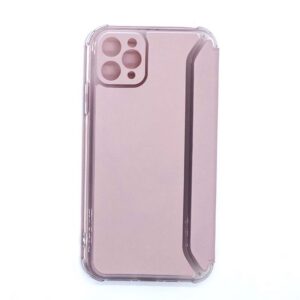 MODERN 11 PRO MAX FLIP BABY ROSE IPHONE FUTROLA