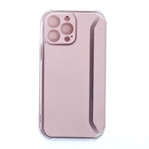 MODERN 13 PRO MAX FLIP BABY ROSE IPHONE FUTROLA