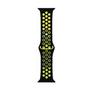 NARUKVICA TWO COLOR CRNA ZUTA #34 38MM