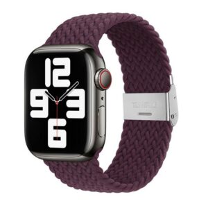 NARUKVICA PLETNENA DARK CHERRY #39 42MM