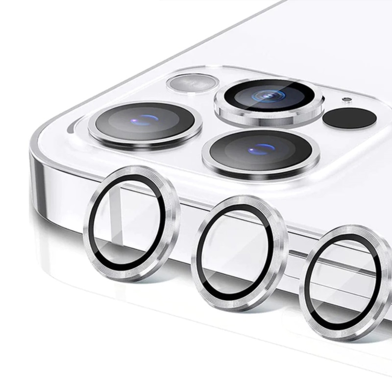 KAMERA STAKLO 14-14 MAX METAL SREBRENA IPHONE
