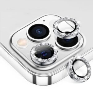 KAMERA STAKLO 13-13 MINI DIAMOND SREBRENA IPHONE