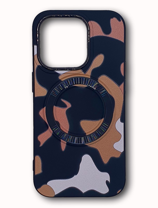 CAMO 14 PRO SILIKON IPHONE ZELENA+SMEDJA #10