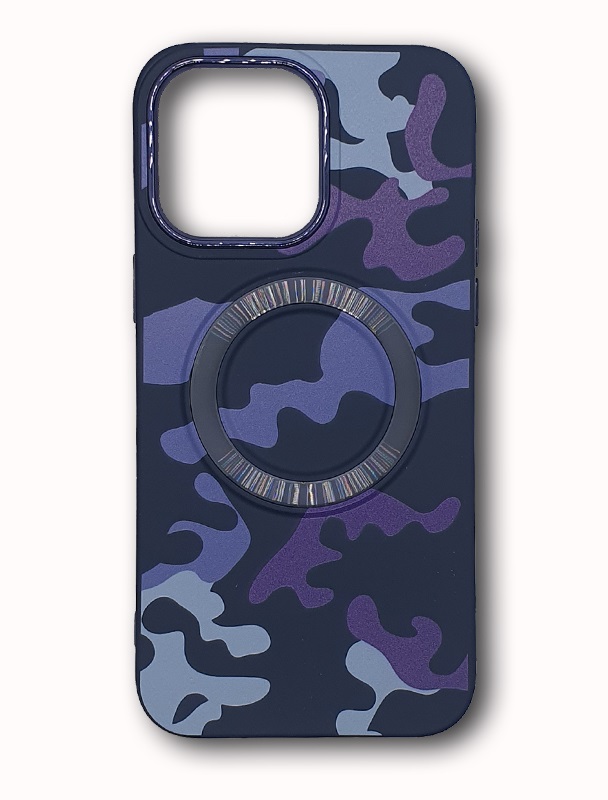 CAMO 14 PRO MAX SILIKON IPHONE TAMNO PLAVA #4
