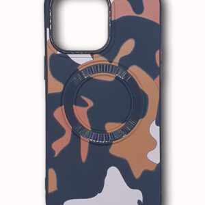 CAMO 14 PRO MAX SILIKON IPHONE ZELENA+SMEDJA #10