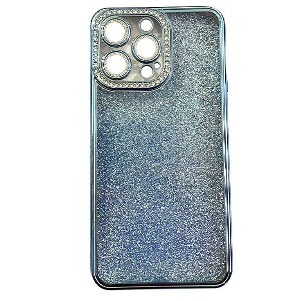 SHINING CIRKON 14 PRO MAX SILIKON IPHONE PLAVA