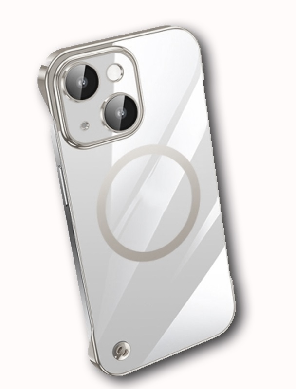 FRAMELESS 13 SILVER IPHONE FUTROLA