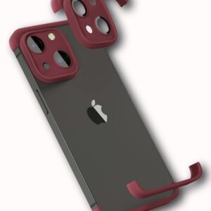LENS PROTECTOR IPHONE 13 BORDO SILIKONSKA ZASTITA