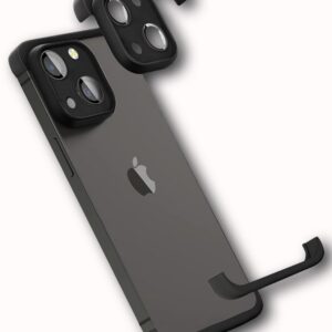 LENS PROTECTOR IPHONE 14 CRNA SILIKONSKA ZASTITA