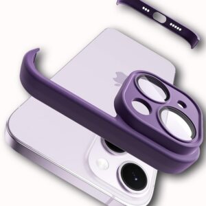 LENS PROTECTOR IPHONE 14 LJUBICASTA SILIKONSKA ZASTITA