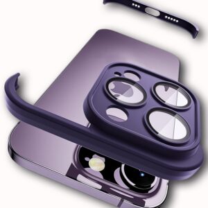 LENS PROTECTOR IPHONE 14 PRO LJUBICASTA SILIKONSKA ZASTITA