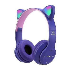 SLUSALICE CAT EAR P47 LJUBICASTA