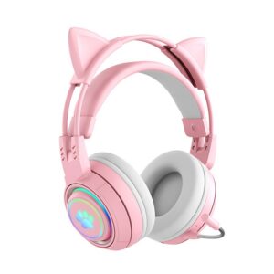 CAT EAR GAMING SLUSALICE BLUETOOTH  SY-T25 PINK