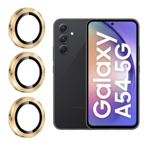 POSITIONER STAKLO KAMERE METAL SAMSUNG A54 ZLATNA