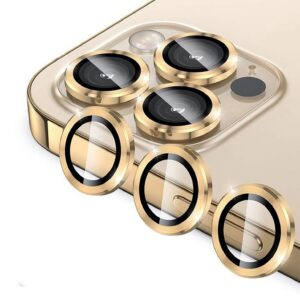 POSITIONER STAKLO KAMERE METAL IPHONE 15 PRO/15 PRO MAX ZLATNA