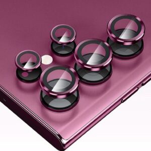 POSITIONER STAKLO KAMERE METAL SAMSUNG S22 ULTRA PINK