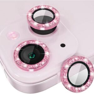 POSITIONER STAKLO KAMERE DIAMOND IPHONE 14 /14 PLUS PINK